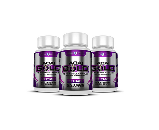 ACAI Berry Gold | 27-Day Extreme Liver Detox & Cleanse | PCT AID