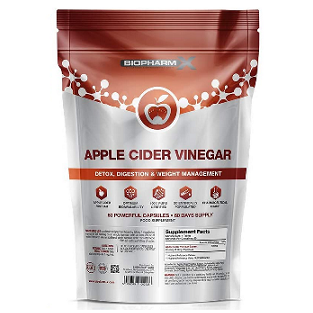 Apple Cider Vinegar | Blood Sugar Control | Cholesterol Reduction 2 Month Supply